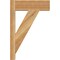 Ekena Millwork Traditional Block Rough Sawn Outlooker, Western Red Cedar, 6"W x 16"D x 24"H OUT06X16X24TRA05RWR - alternate 4
